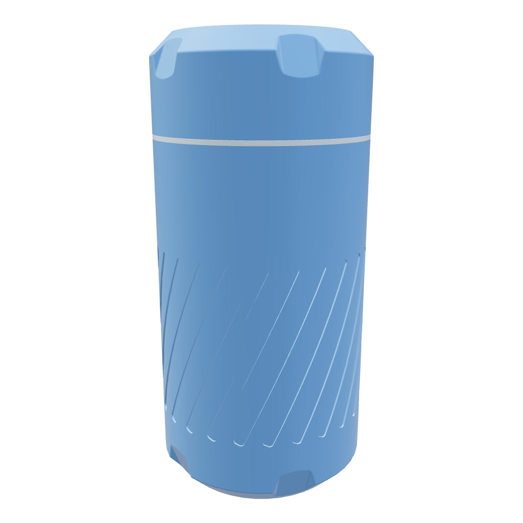 Robust navyblue støv- og vanntett beholder for trygg oppbevaring i krevende miljøer.